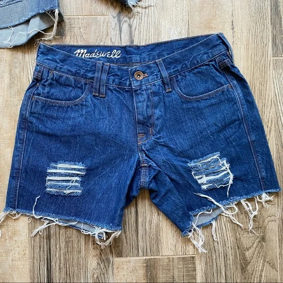 Madewell Shorts Women Size 24 Denim Jean - Picture 6 of 13